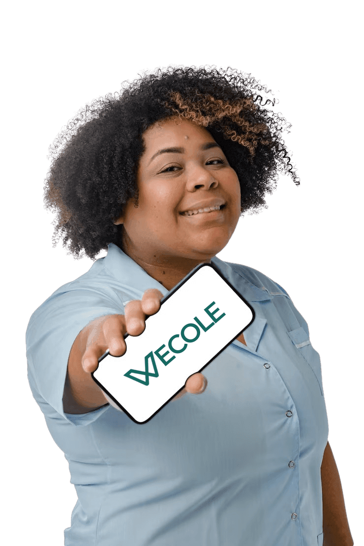 Étudiants révisant avec Wecole
